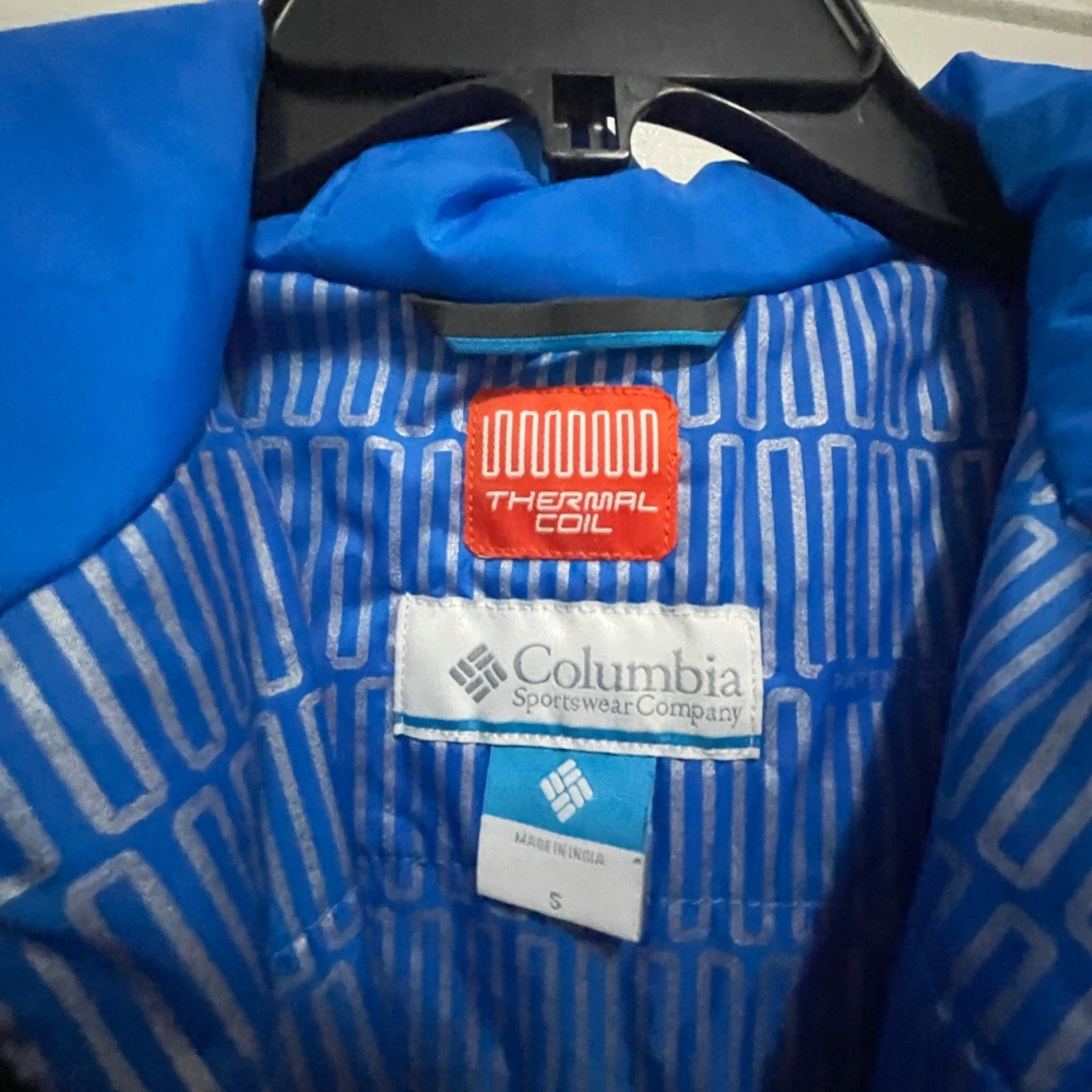 Boys Blue Columbia Waterproof Jacket